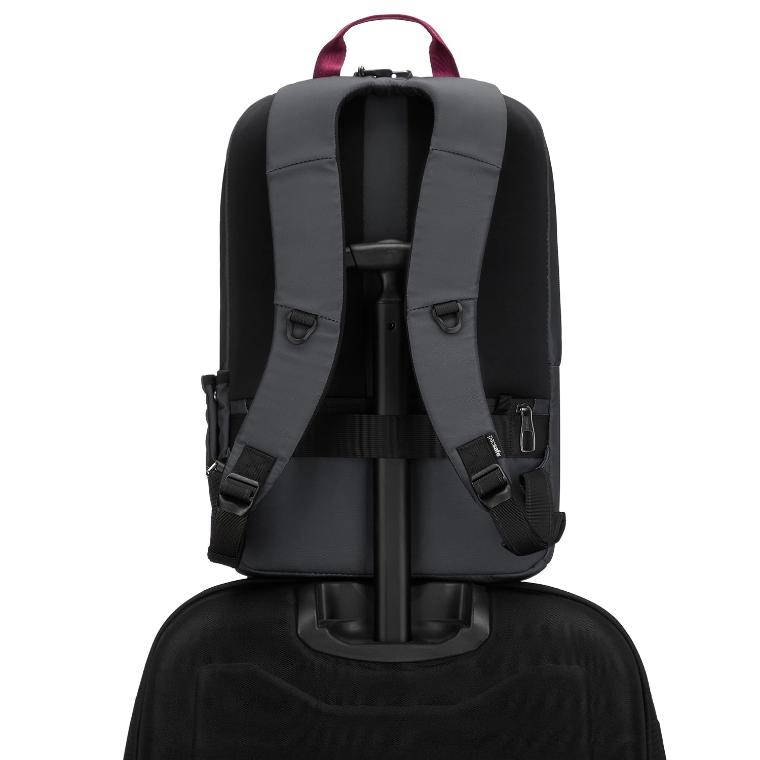 Pacsafe Metrosafe X Anti-Theft 20L Recycled Backpack - Secure Travel & Commuter Backpack for Laptops, Work & Urban Adventures