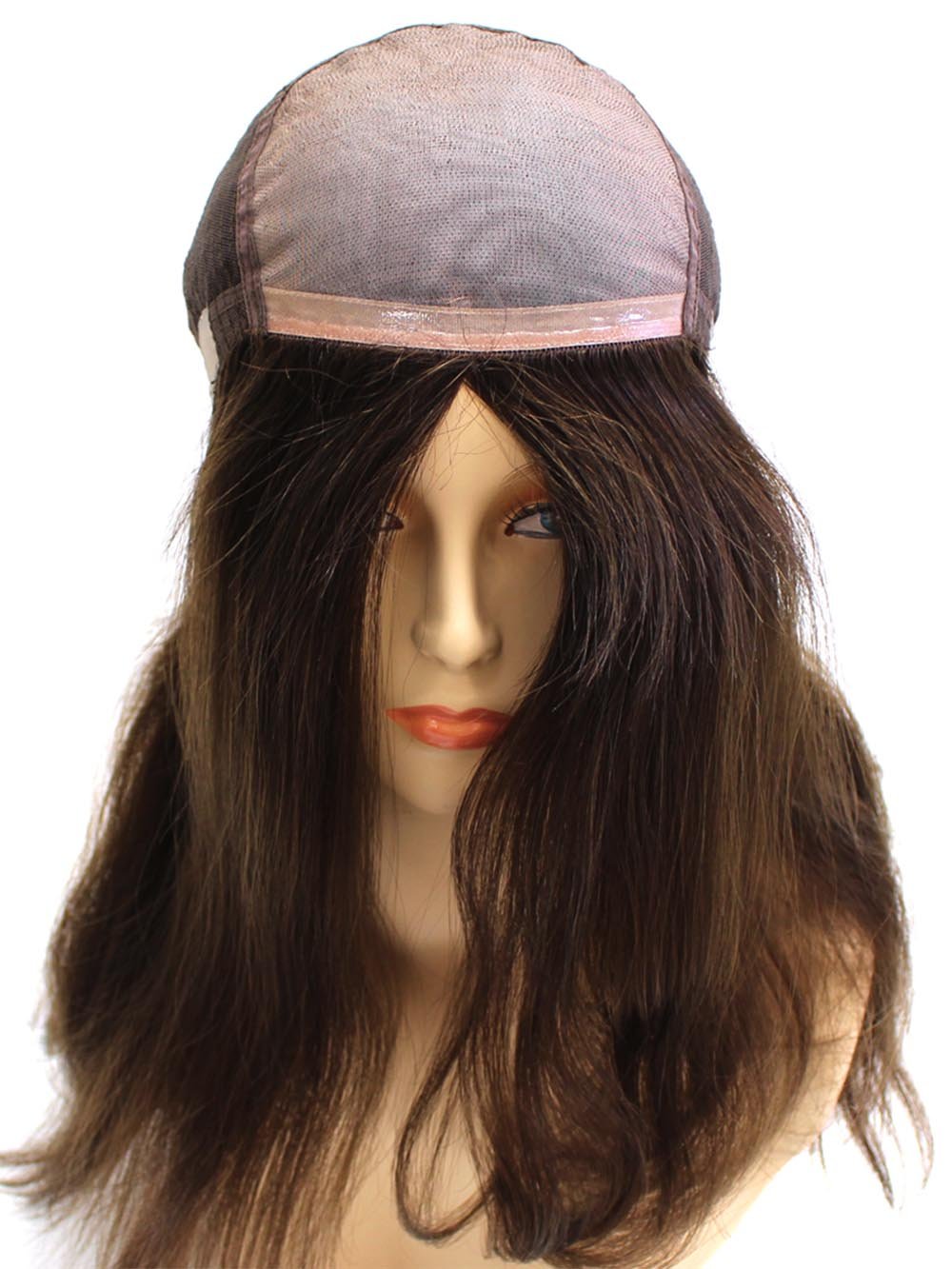Adelle Premium 100% Human Hair Wig with Mono Top for Natural Look | Perfect for Daily Wear, Cosplay & Special Occasions