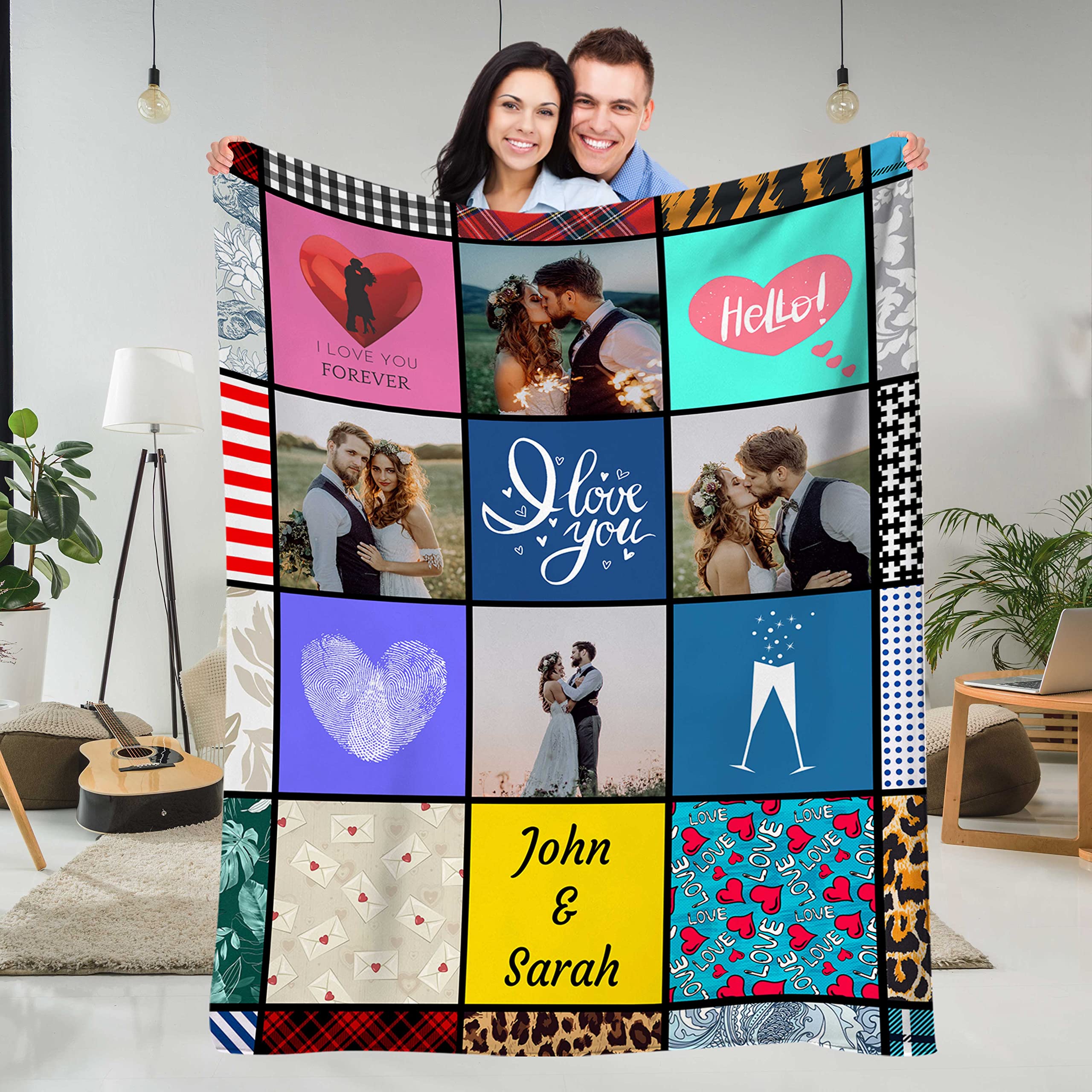 Custom Photo Blanket 40