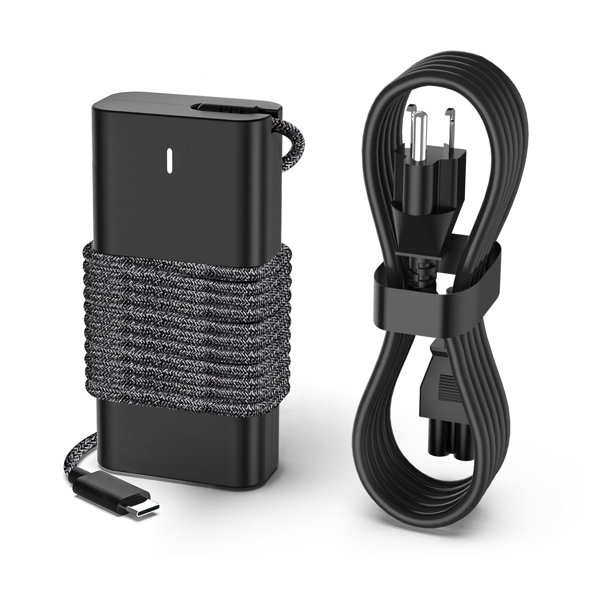 65W USB-C Laptop Charger for Dell Latitude & Inspiron Series | Slim Fast Charging Power Adapter | Compatible with Dell Latitude 5420/5520/5530, Inspiron 14 7425, XPS 13 9350 & More | Perfect for Home, Office & Travel Use