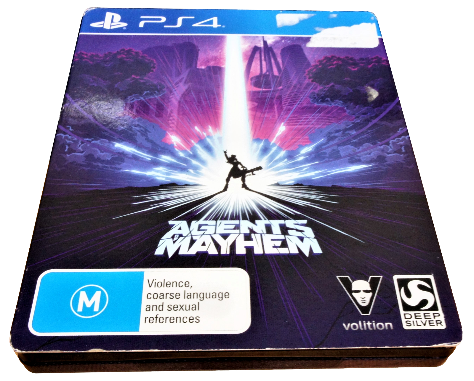 Agents of Mayhem Steelbook Edition for PS4 - Pre-Owned PlayStation 4 Game | Collectible Case for Gamers & Action Fans