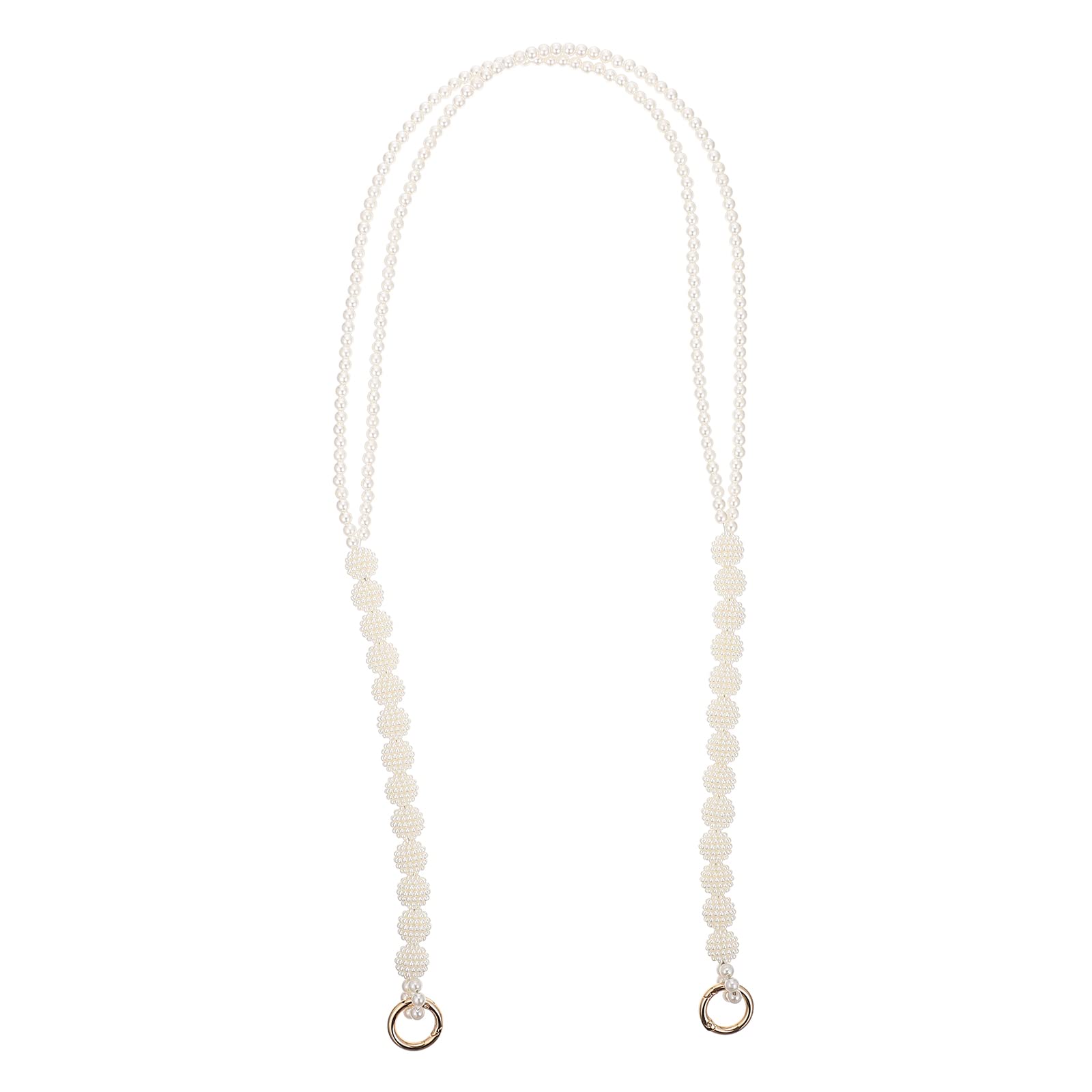Women's Pearl Handle Chain Bag - Elegant Purse with Detachable Strap for Daily Use, Party, and Dress Accessories