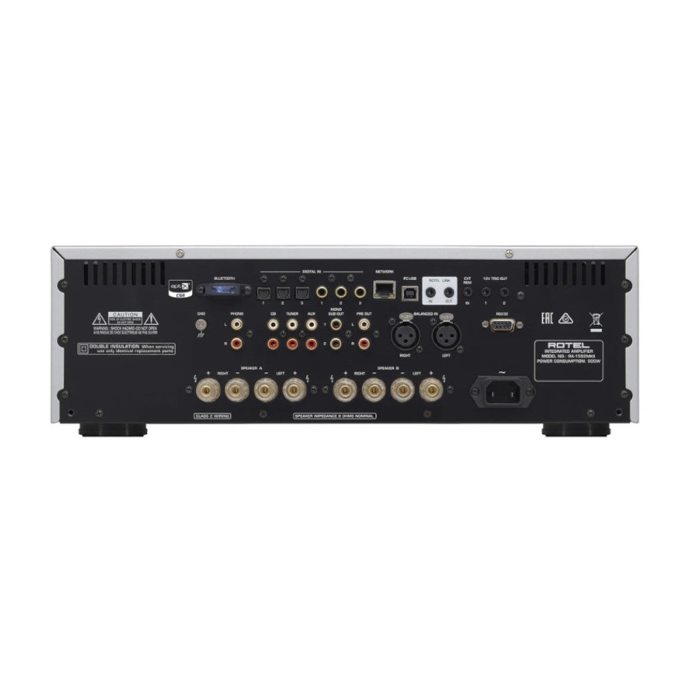 Rotel RA-1592 MKII Integrated Stereo Amplifier - High Power Hi-Fi Audio for Home Theater & Music Listening
