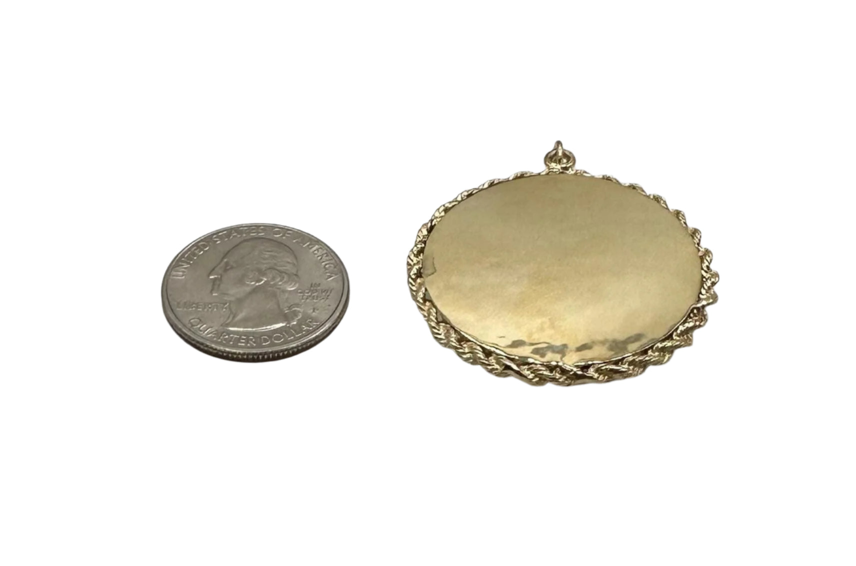 Vintage 14K Yellow Gold 25th Anniversary Pendant Necklace with Genuine Garnets & Pearls - 24.4g Elegant Jewelry Gift for Her - Perfect for Anniversaries, Valentine's Day & Special Occasions