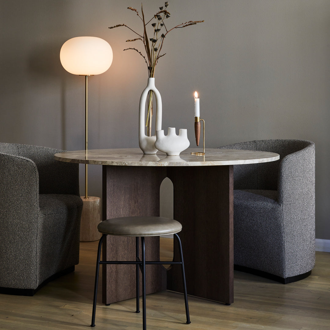 Stylish Androgyne Dining Table - Modern & Versatile for Kitchen, Dining Room, or Office | Perfect for Small Spaces & Entertaining Guests