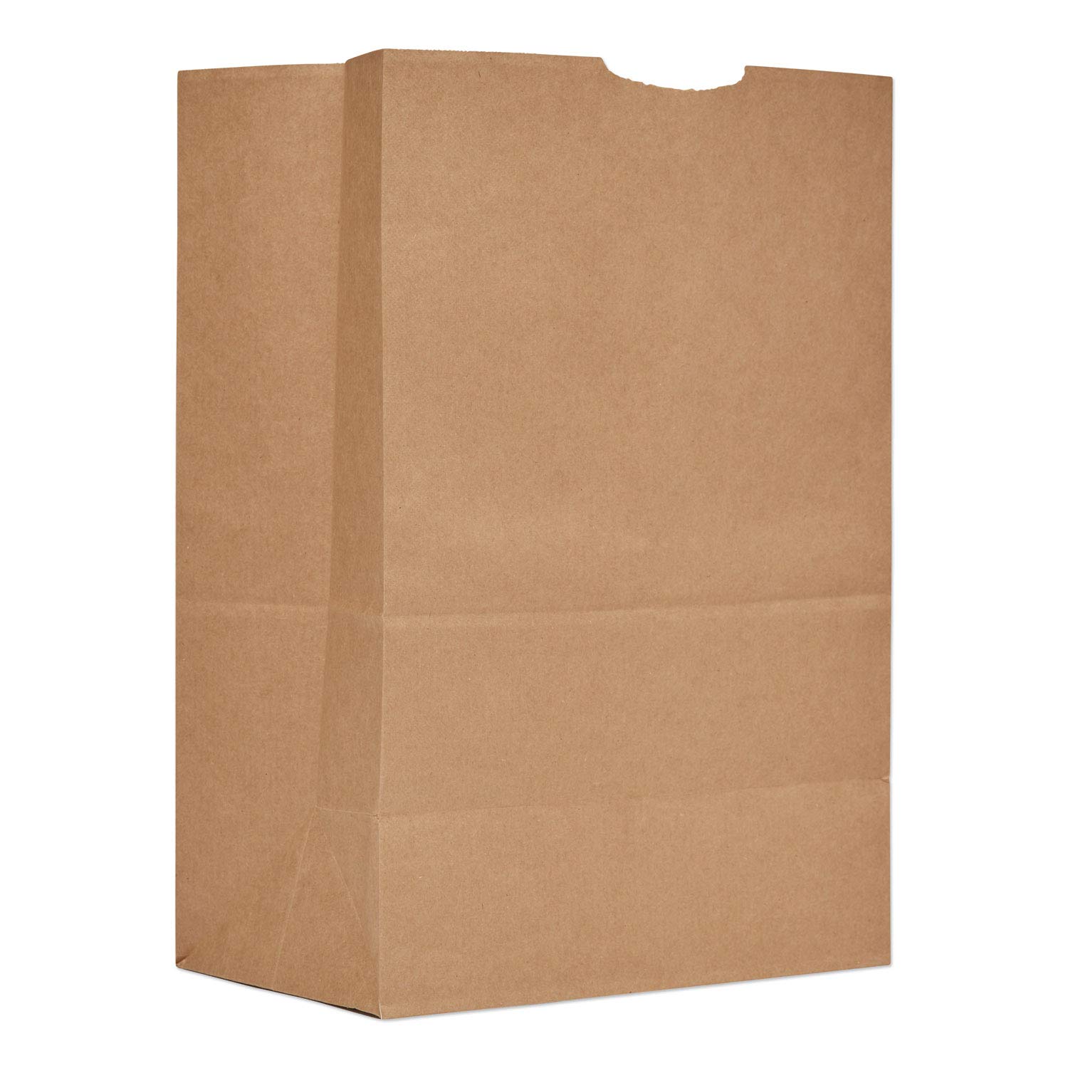 AJM Packaging Natural Kraft Grocery Sacks - 500 Count Bulk Case | Eco-Friendly Paper Bags for Grocery Shopping, Farmers Market & Retail Packaging