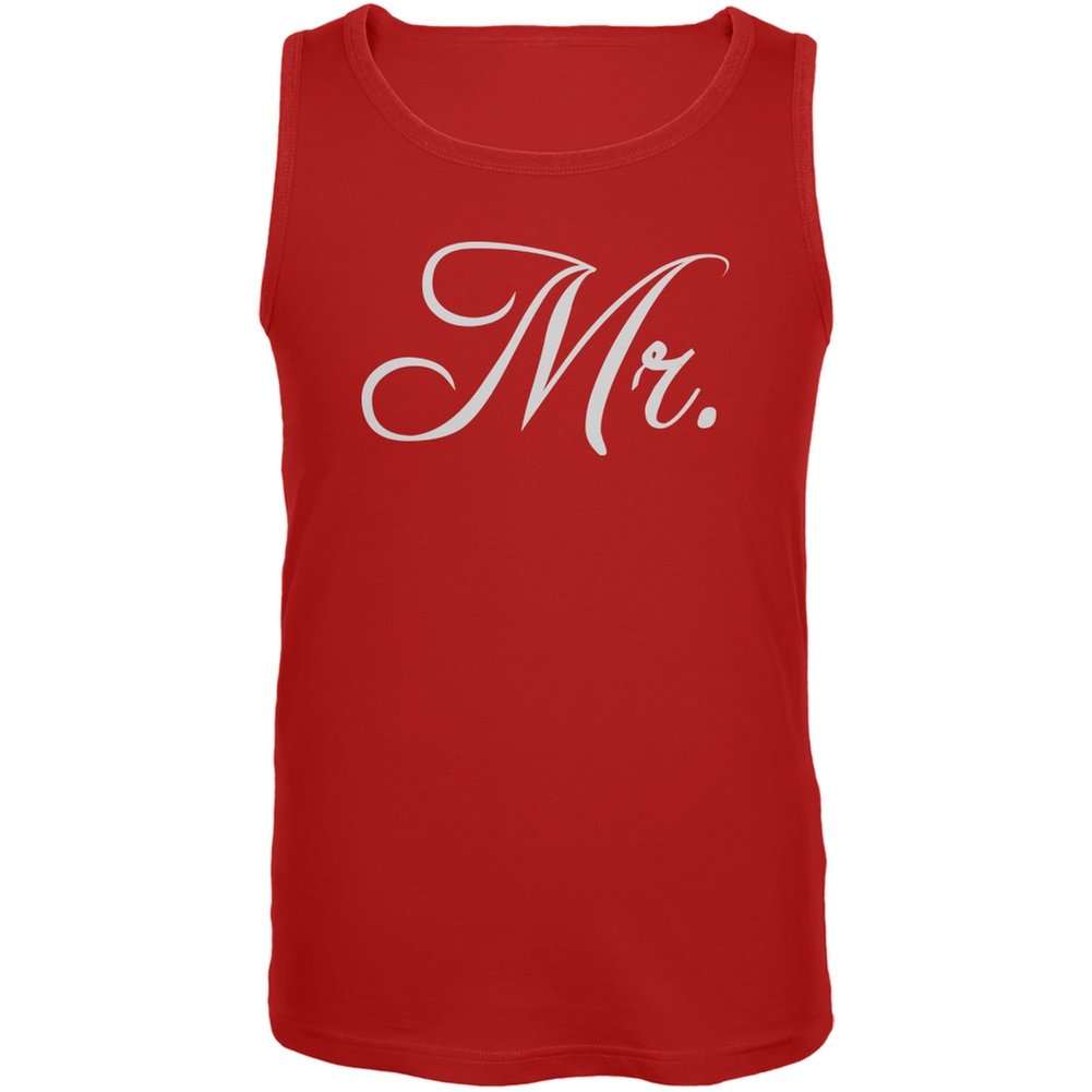 Stylish Mr. Red Men's Sleeveless Tank Top - Perfect for Summer, Gym & Casual Wear