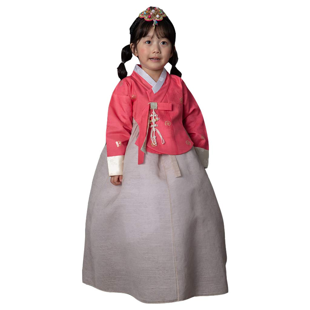 Korean Hanbok Traditional Dress for Girls - Baby & Toddler Birthday, New Year, Festival Costume (CG1911) | Perfect for Cultural Events, Photo Shoots & Special Occasions