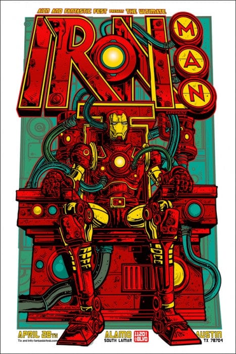 Marvel Iron Man Jesse Philips Poster - Premium Superhero Wall Art for Home, Office & Gamer Room Decor - Perfect Gift for Marvel Fans & Collectors