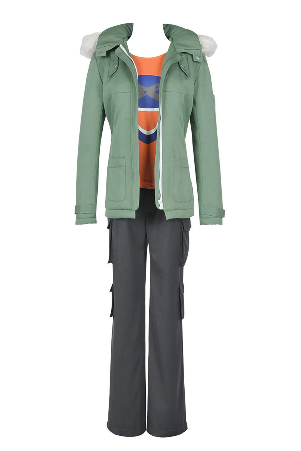 Fairy Tail Cosplay Costume - Loke Loki Uniform Set with Padded Coat & Shirt | Anime Convention Outfit for Halloween, Cosplay Events & Themed Parties