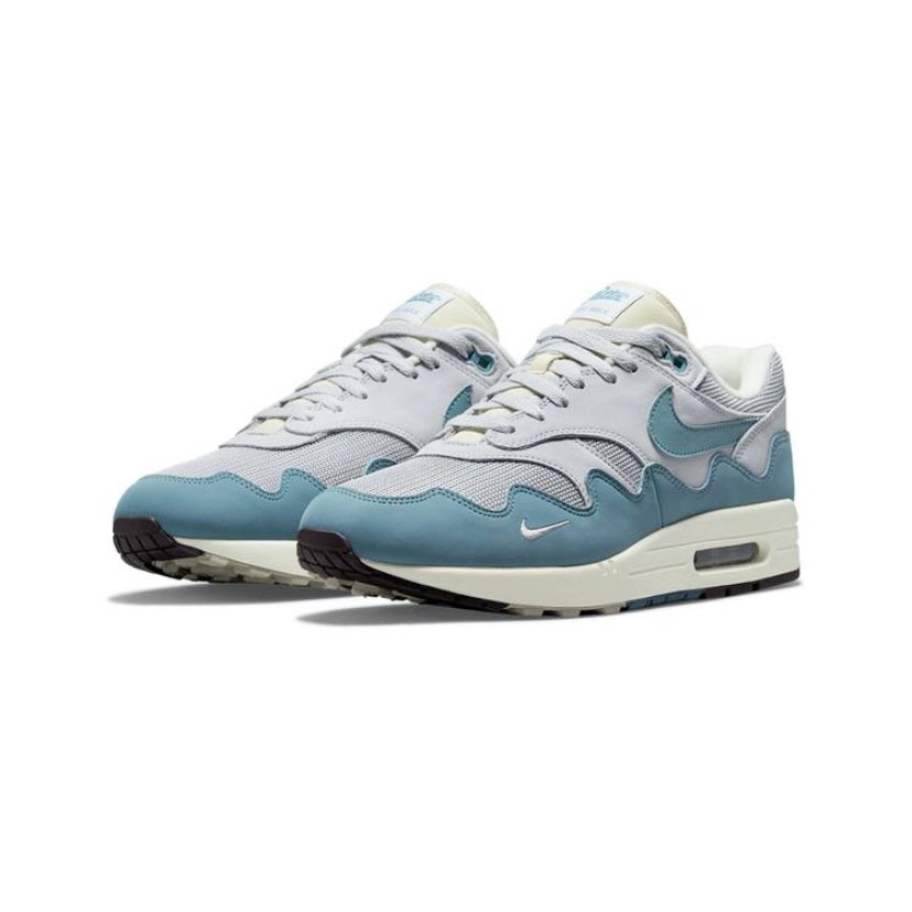 Nike Air Max 1 Patta Waves Aqua Noise Sneakers - Men's Running Shoes for Comfort & Style - Perfect for Jogging, Gym Workouts & Casual Wear