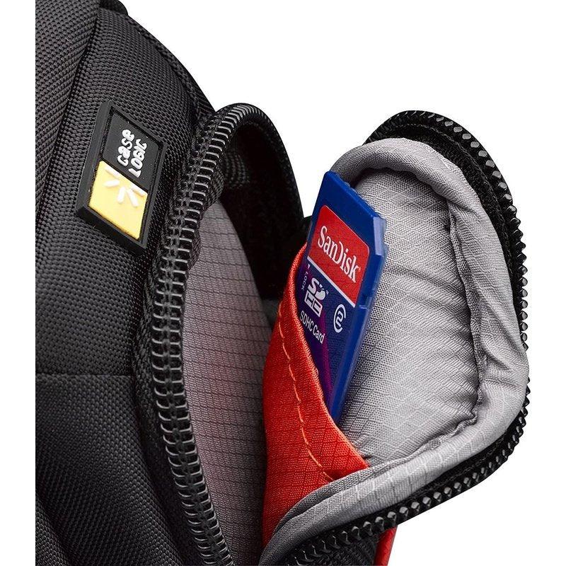 Case Logic DCB 302 Compact Camera Case - Black Waterproof Protective Pouch for DSLR, Mirrorless & Point-and-Shoot Cameras - Perfect for Travel, Hiking & Outdoor Photography