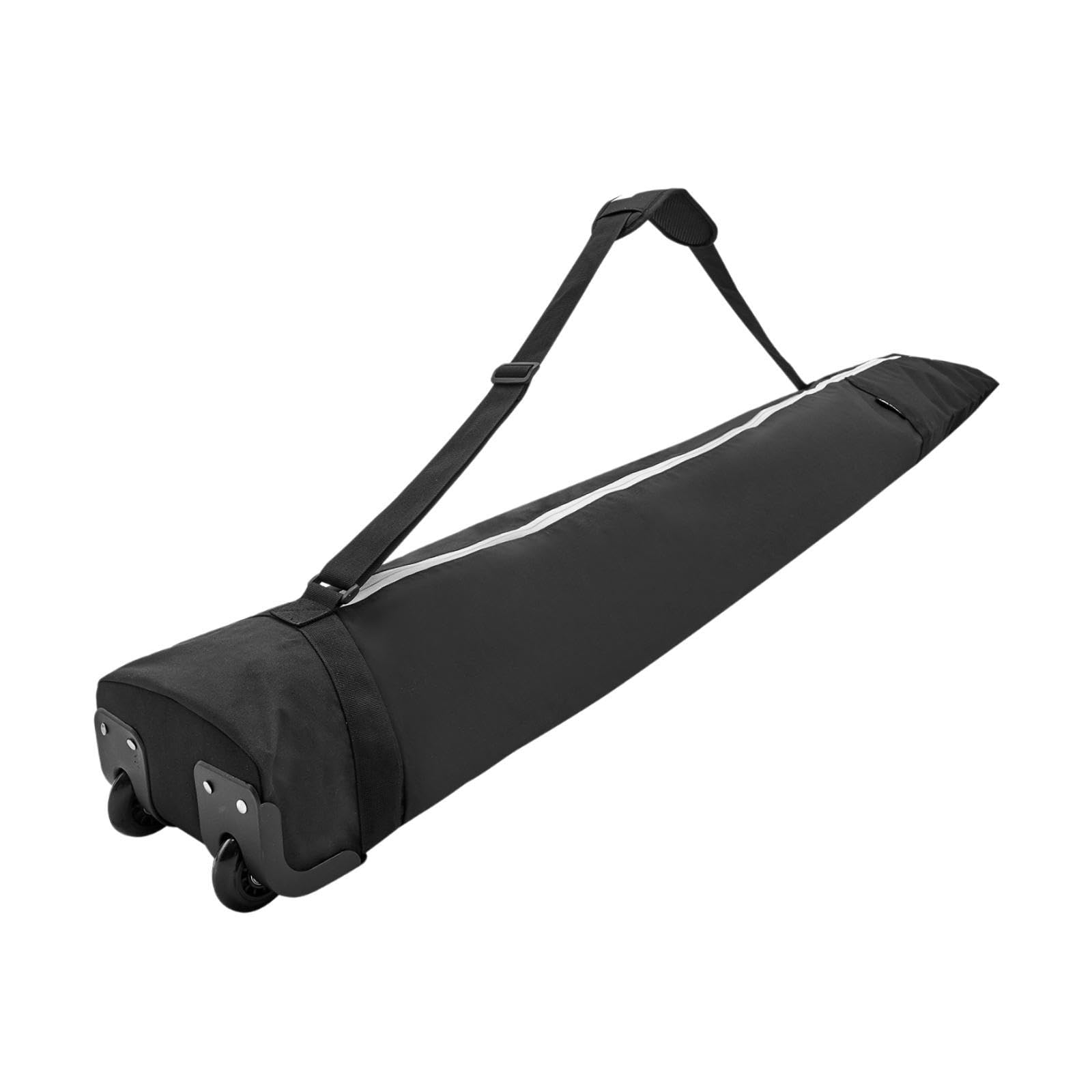 Waterproof Ski and Snowboard Travel Bag with Wheels - Heavy Duty Double Roller Carrying Case for Ski Equipment | Perfect for Air Travel, Mountain Resorts & Winter Sports Gear Storage
