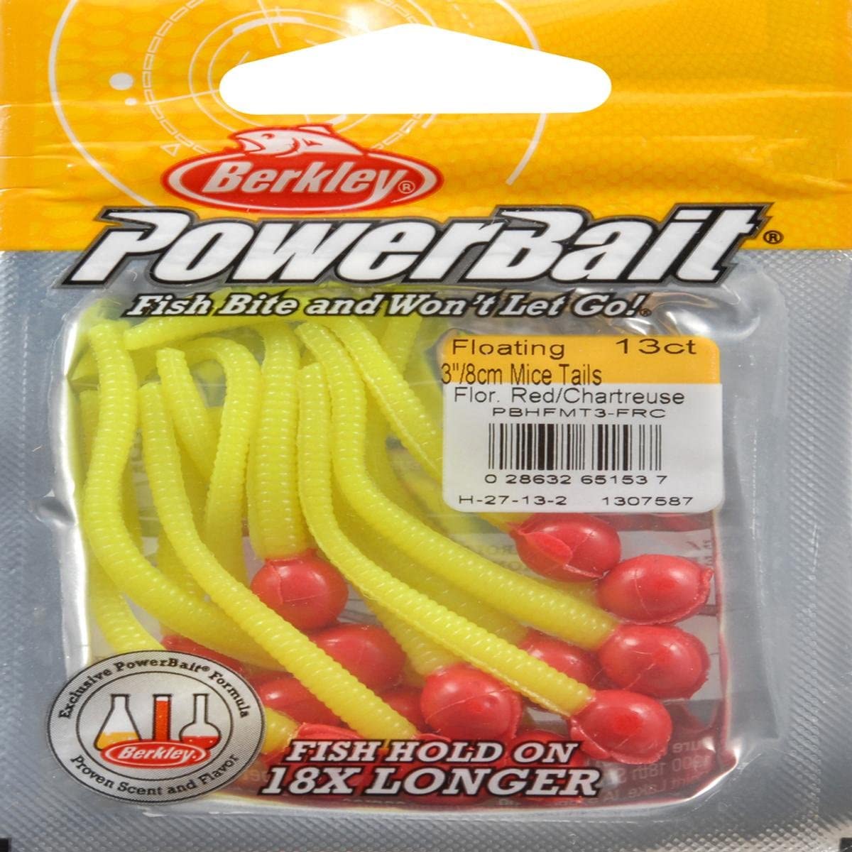 Berkley PowerBait Mice Tails - Soft Plastic Fishing Lures for Bass, Trout & Panfish - Realistic Design & Scent Attractant - Perfect for Freshwater & Saltwater Fishing