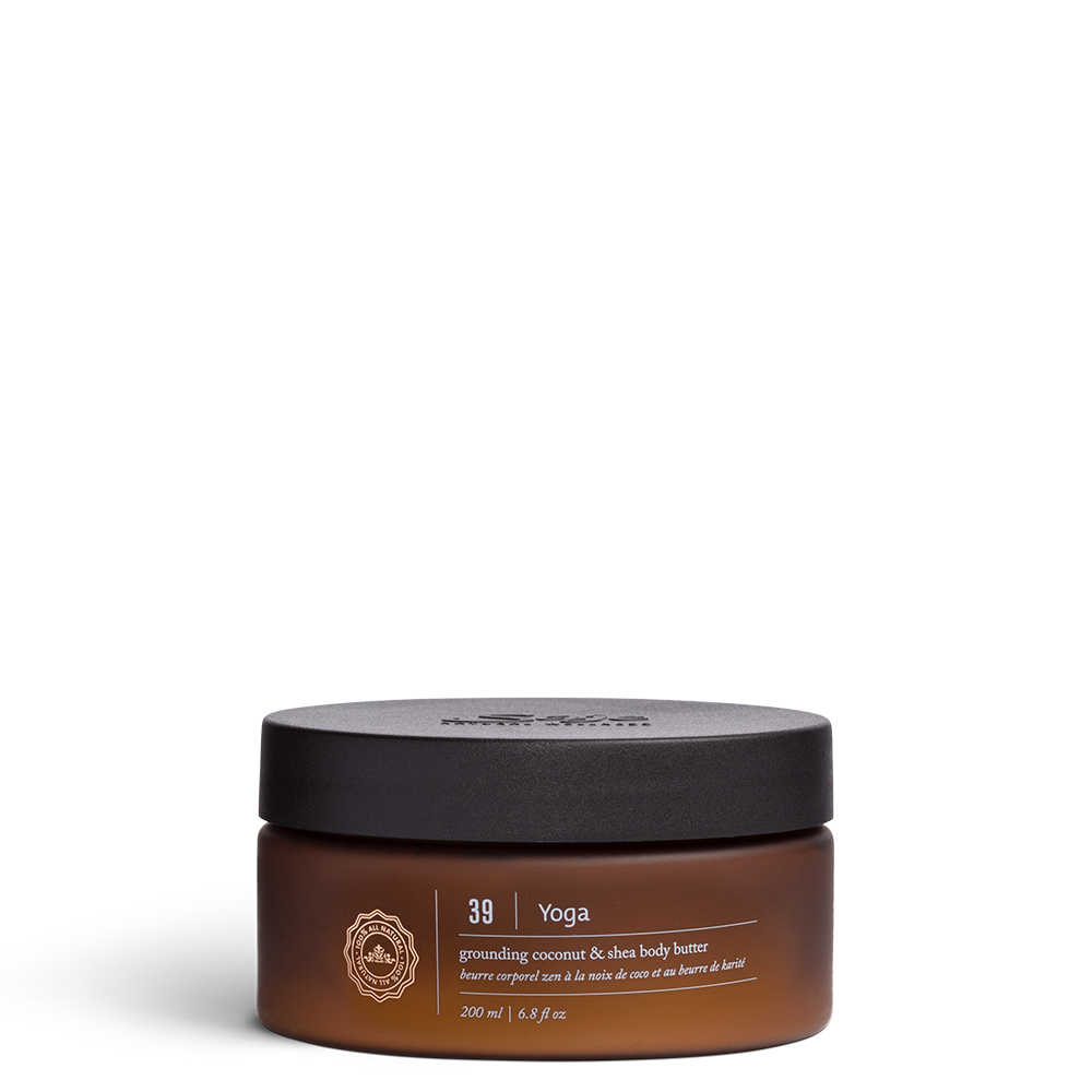 Organic Yoga Grounding Body Butter - Moisturizing & Relaxing Cream for Yoga, Meditation & Self-Care - Vegan & Cruelty-Free Skincare for Dry Skin