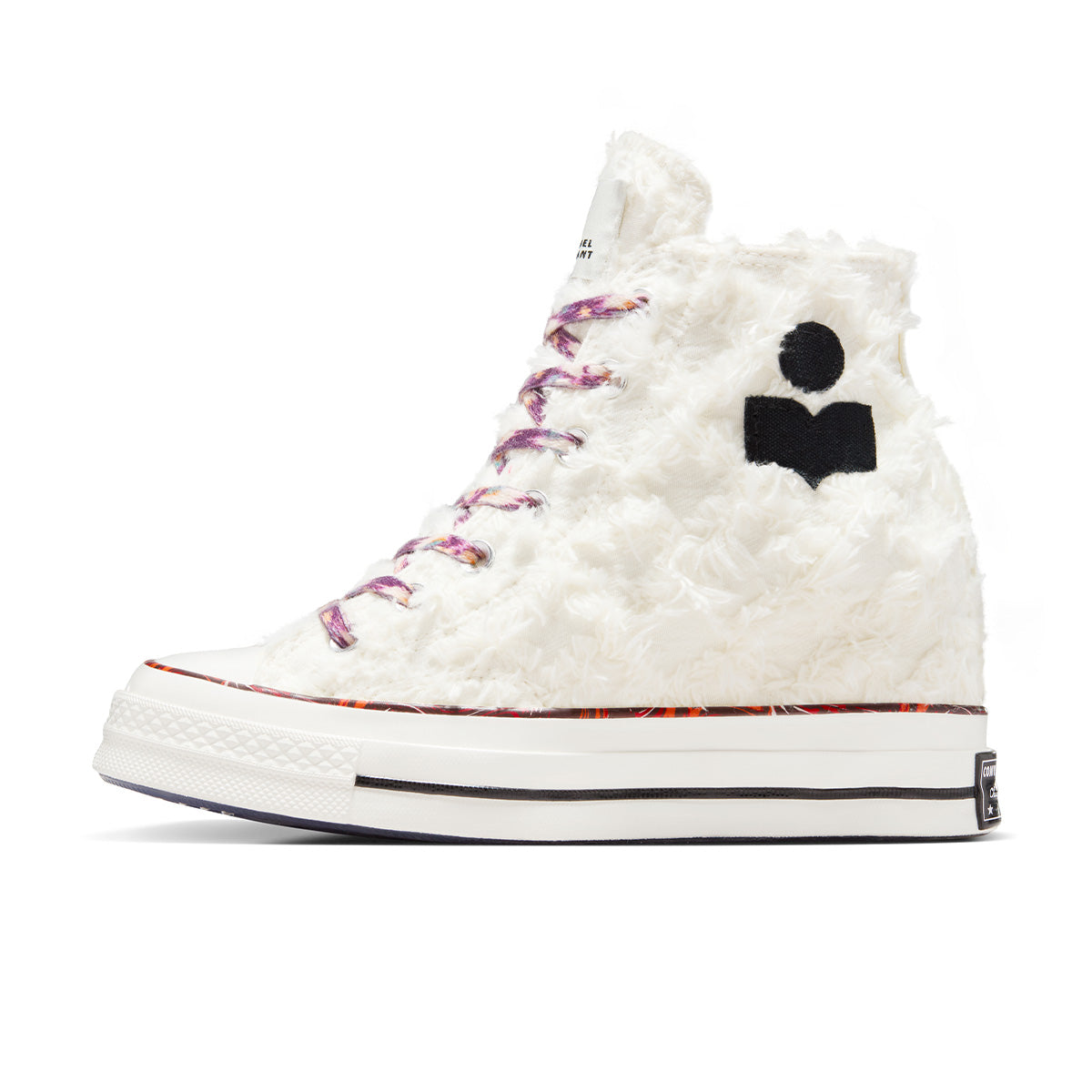 Isabel Marant Women's Chuck 70 Wedge Sneakers in White | Casual & Streetwear Fashion Shoes for Everyday Wear
