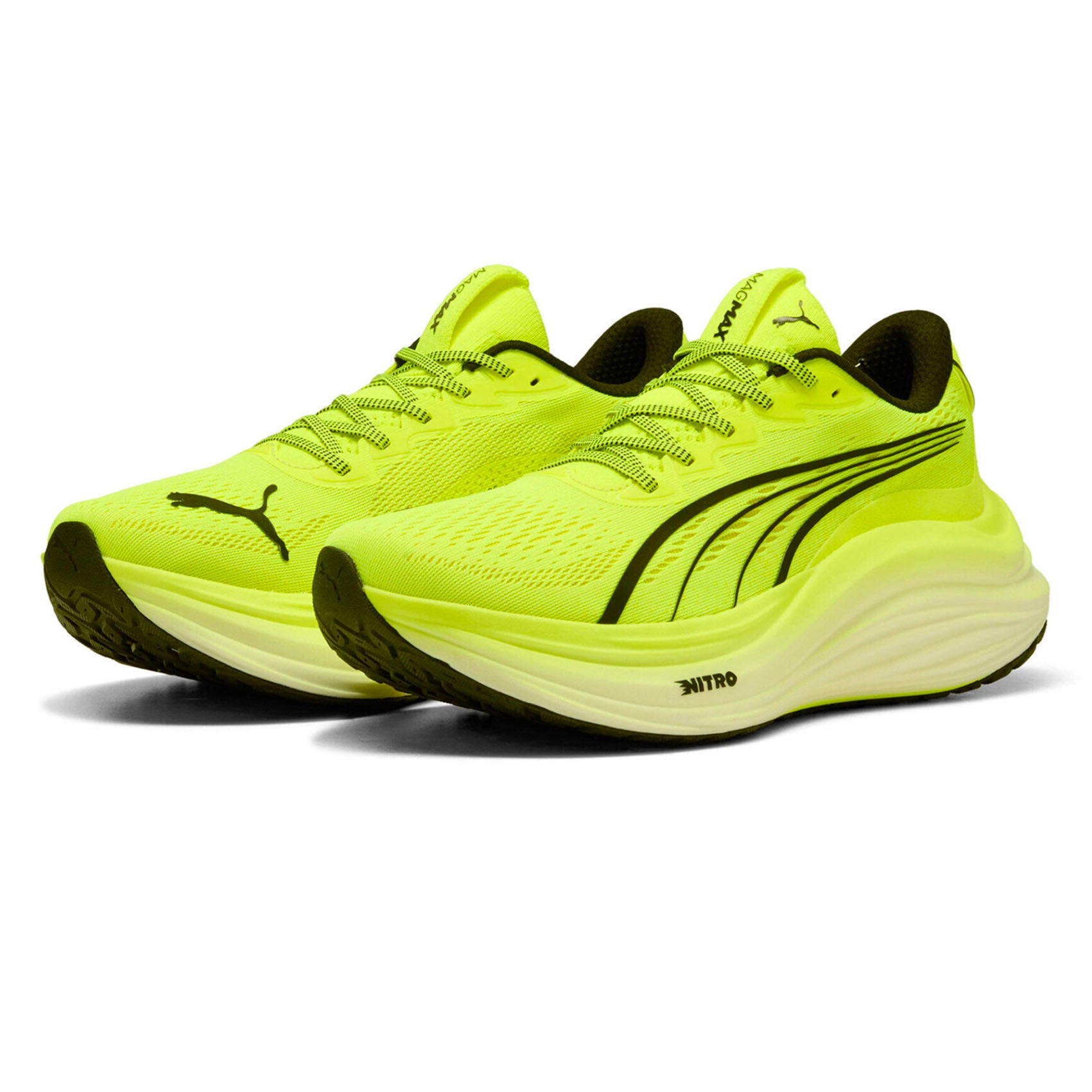 PUMA Men's MagMax NITRO Running Shoes - Lightweight Cushioned Sneakers for Jogging, Gym Workouts & Daily Wear