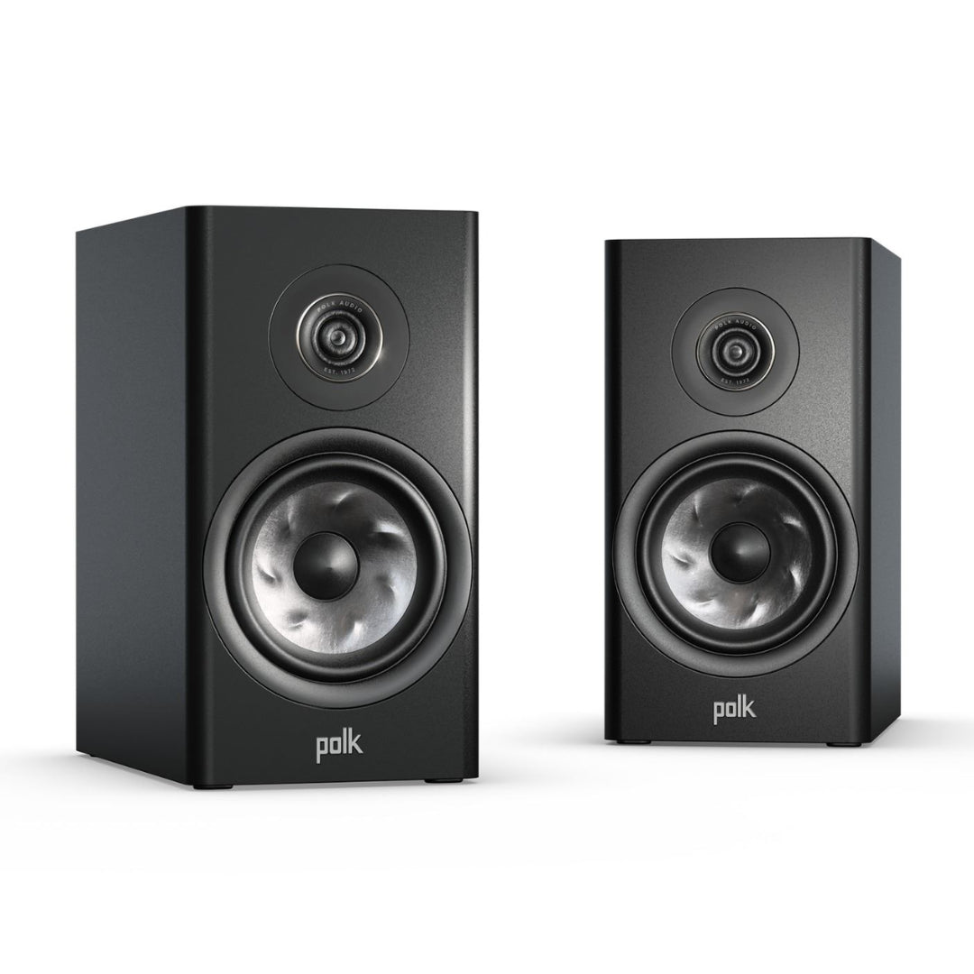 Polk Reserve R100 Bookshelf Speakers (Pair) - Premium Hi-Fi Audio for Home Theater & Music Listening - Perfect for Living Room, Office & Studio Use