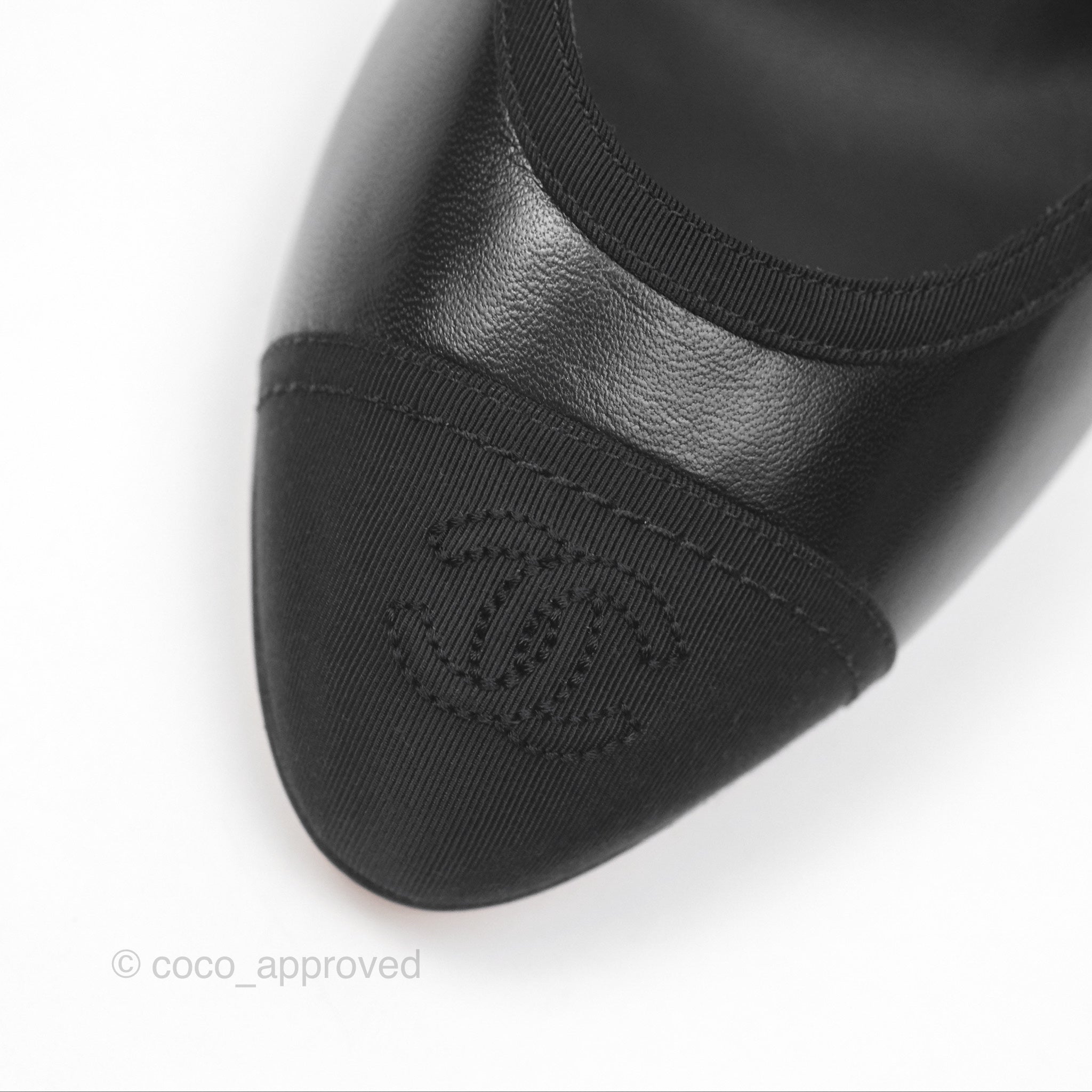 Chanel Classic CC Black Lambskin Heels Women's Size 39.5 - Luxury High Heel Pumps for Evening Parties & Formal Events