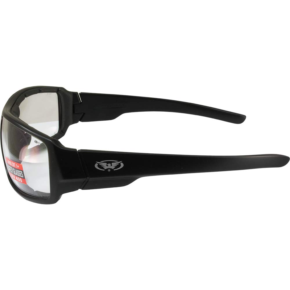 Global Vision Italiano Plus Foam Padding Sunglasses - UV Protection, Comfortable Fit for Running, Cycling & Outdoor Sports