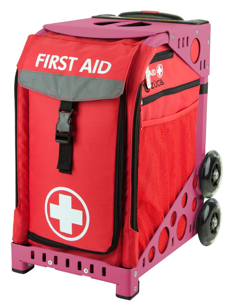 ZUCA First Aid Bag - Compact & Durable Medical Emergency Kit for Home, Travel, and Outdoor Adventures | Perfect for First Responders, Camping, Hiking, and Car Safety