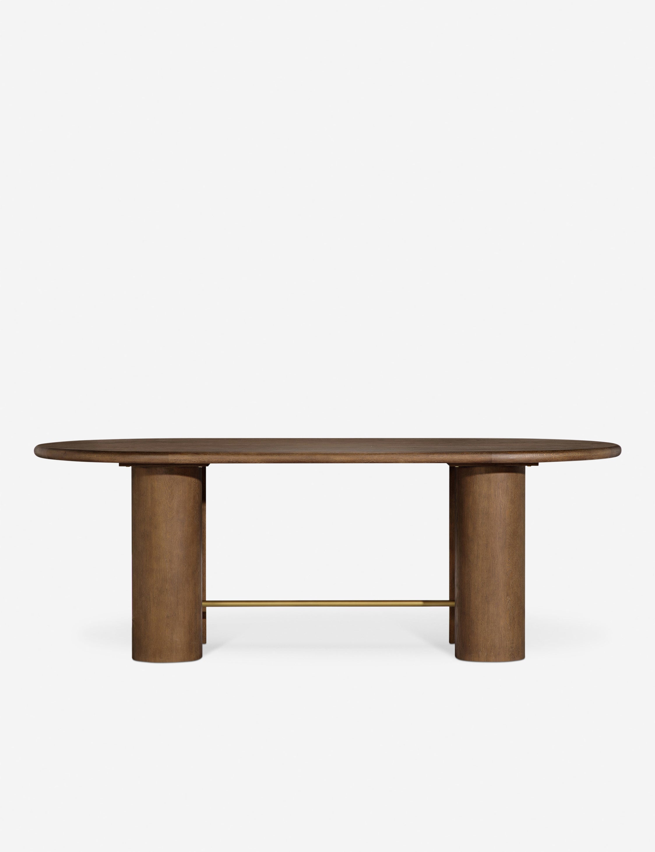 Brooks Dining Table by Black Birch Homes x Co House Designs – Modern Farmhouse Style Wooden Dining Table for Kitchen, Dining Room & Entertaining