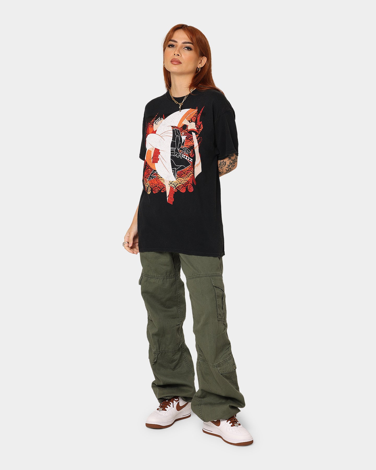 Vintage Samurai Jack T-Shirt - Black Retro Anime Graphic Tee for Men & Women - Perfect for Cosplay, Casual Wear & Anime Fans