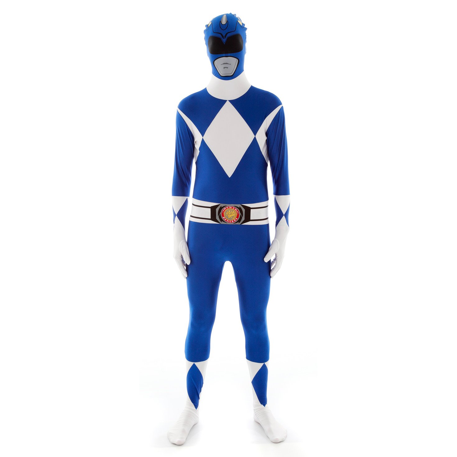 Power Rangers Costume for Adults - Red Ranger Morphsuit Full Body Spandex Suit for Men & Women | Halloween Cosplay, Comic Con, Themed Parties & Superhero Dress-Up