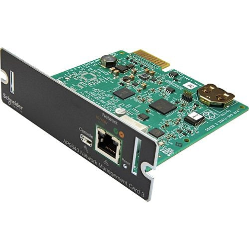 APC AP9640 UPS Network Management Card 3 - Remote Power Monitoring & Control for Server Racks & Data Centers - Ideal for IT Infrastructure & Network Equipment Protection