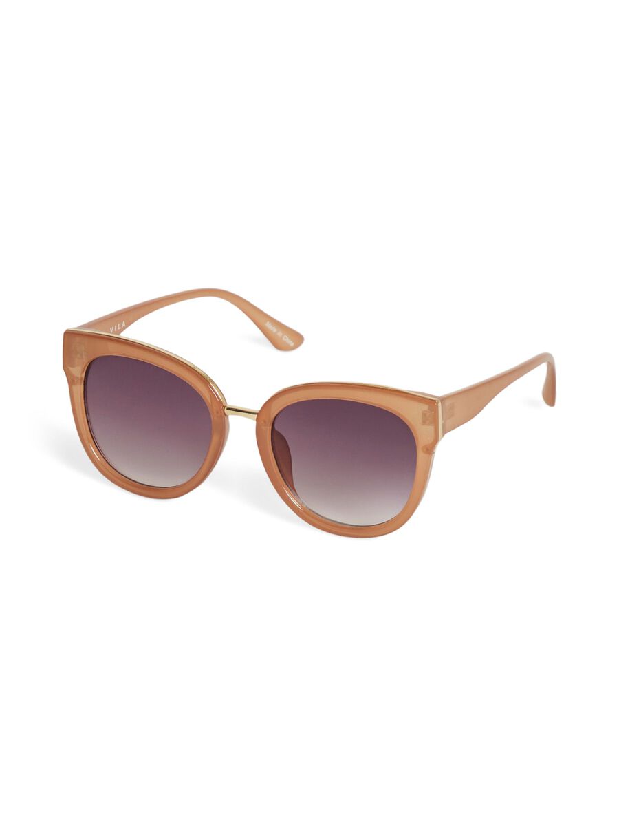 PENTEA Cat Eye Sunglasses for Women - Burlwood Frame Vintage Retro Style - Perfect for Beach, Driving, and Outdoor Activities