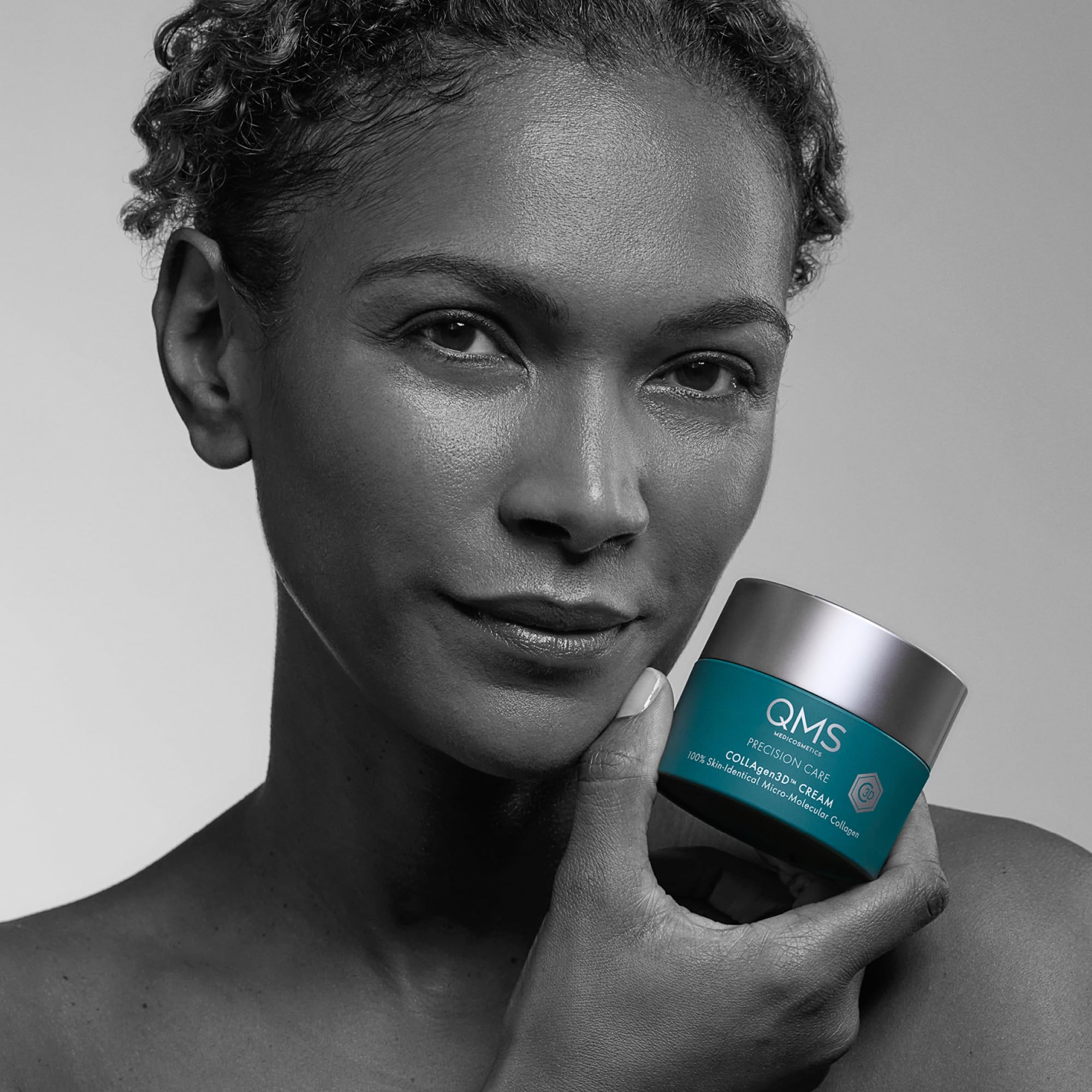 QMS Medicosmetics PRECISION CARE COLLAgen3D Cream - Anti-Aging Face Cream for Wrinkles & Fine Lines - Clinically Proven to Reduce Signs of Aging - 1.69 oz - Perfect for Daily Skincare Routine & Nighttime Repair