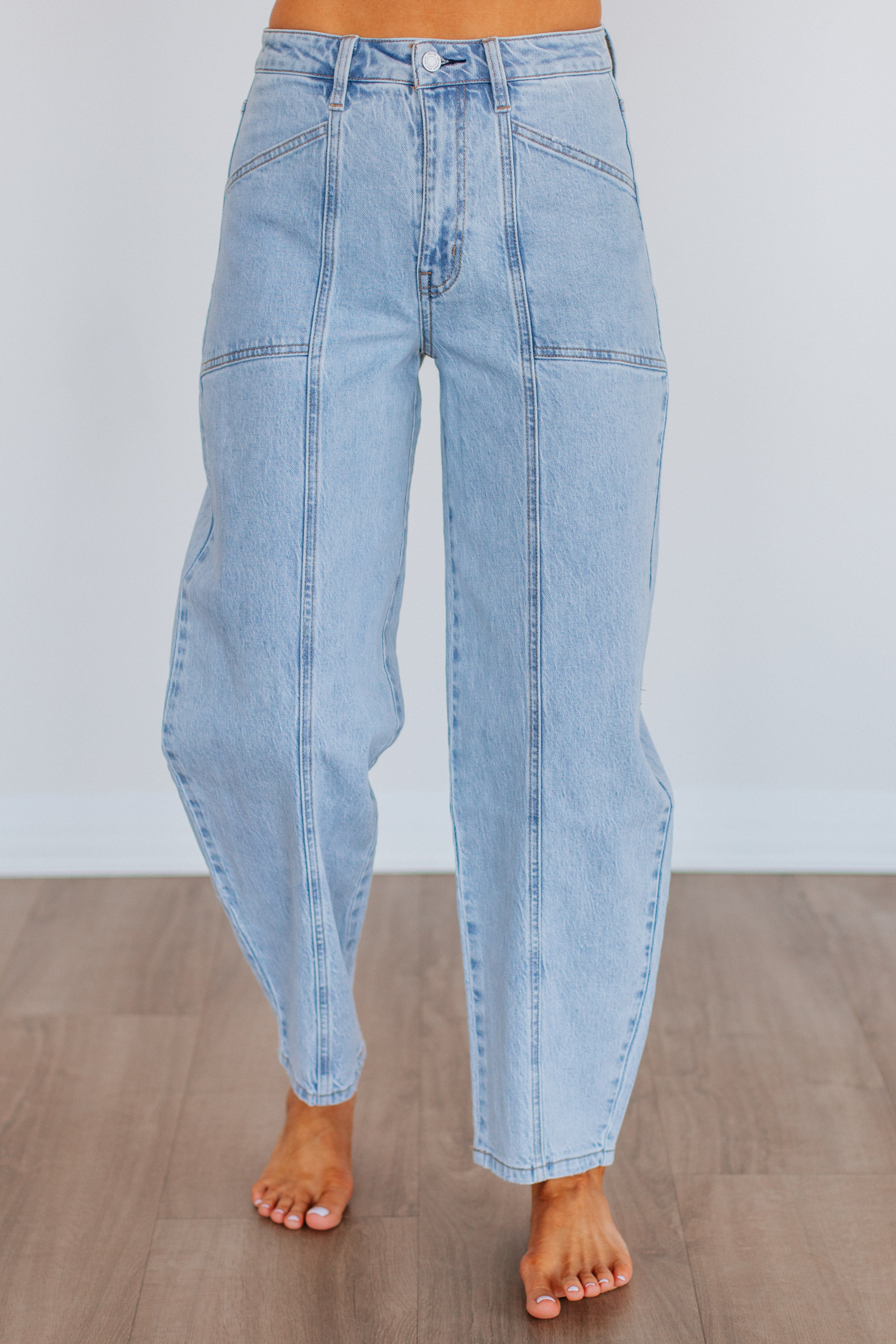 Kate Vervet Women's Light Wash High-Rise Skinny Jeans - Comfortable Stretch Denim for Casual Wear & Everyday Outfits