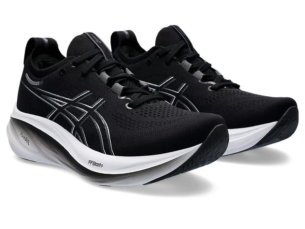 ASICS Men's Gel-Nimbus 26 Running Shoes - Premium Cushioned Road Running Sneakers for Long Distance & Marathon Training - Ideal for Jogging, Gym Workouts & Everyday Comfort