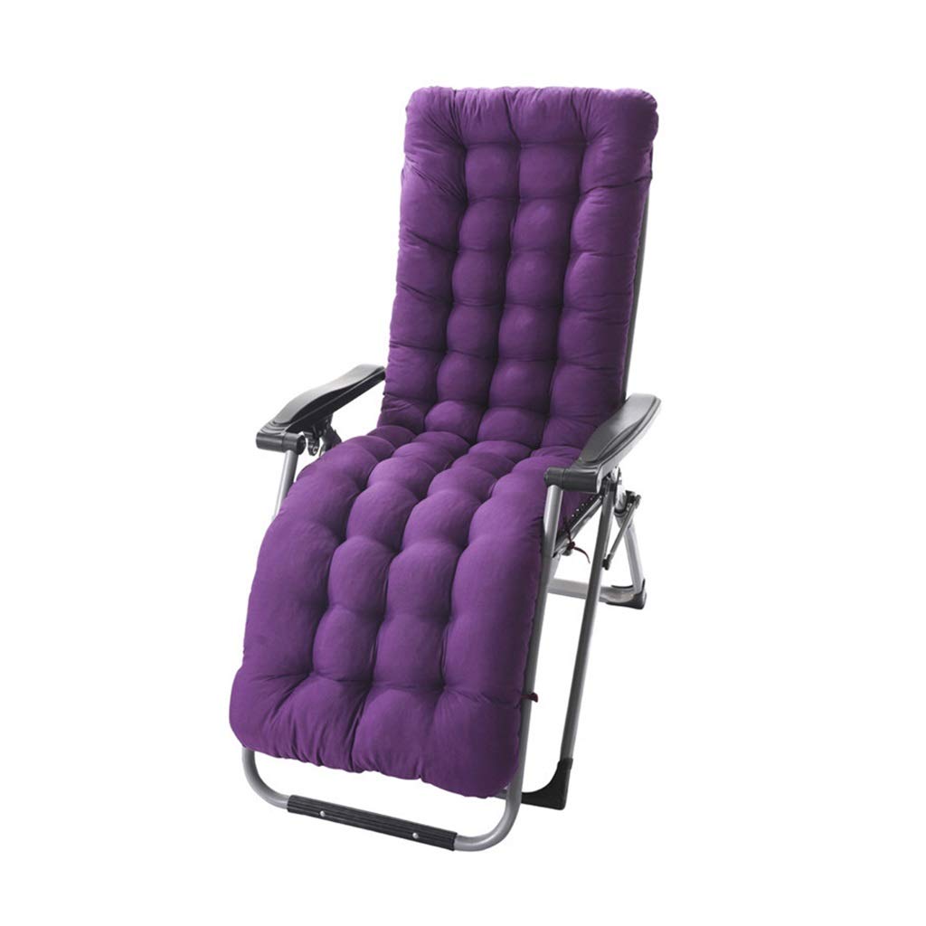 Comfortable Floor Pillows & Lounge Chair Cushions - Outdoor/Indoor Chaise Longue Cushion Set with Tatami Mat - Perfect for Patio, Terrace, Living Room & Yoga (Purple)
