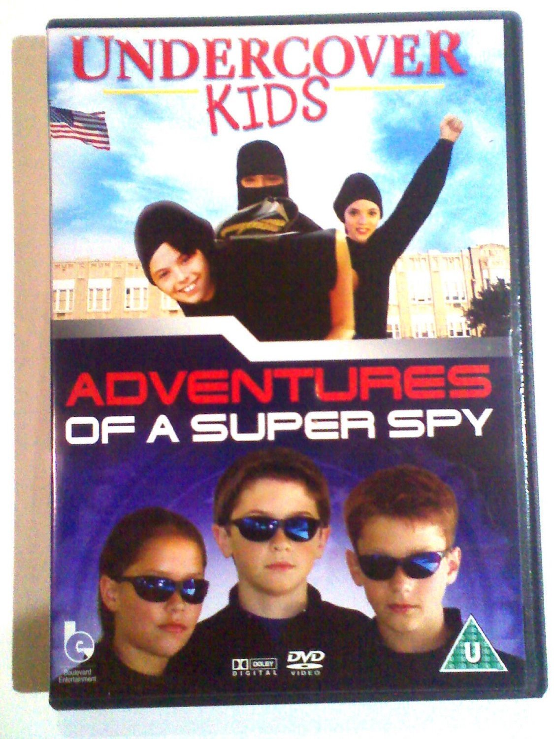 Undercover Kids & Adventures of a Superspy - Action-Packed Spy Movie Double Feature for Family Movie Night | Kids Spy Adventure Films | DVD/Streaming