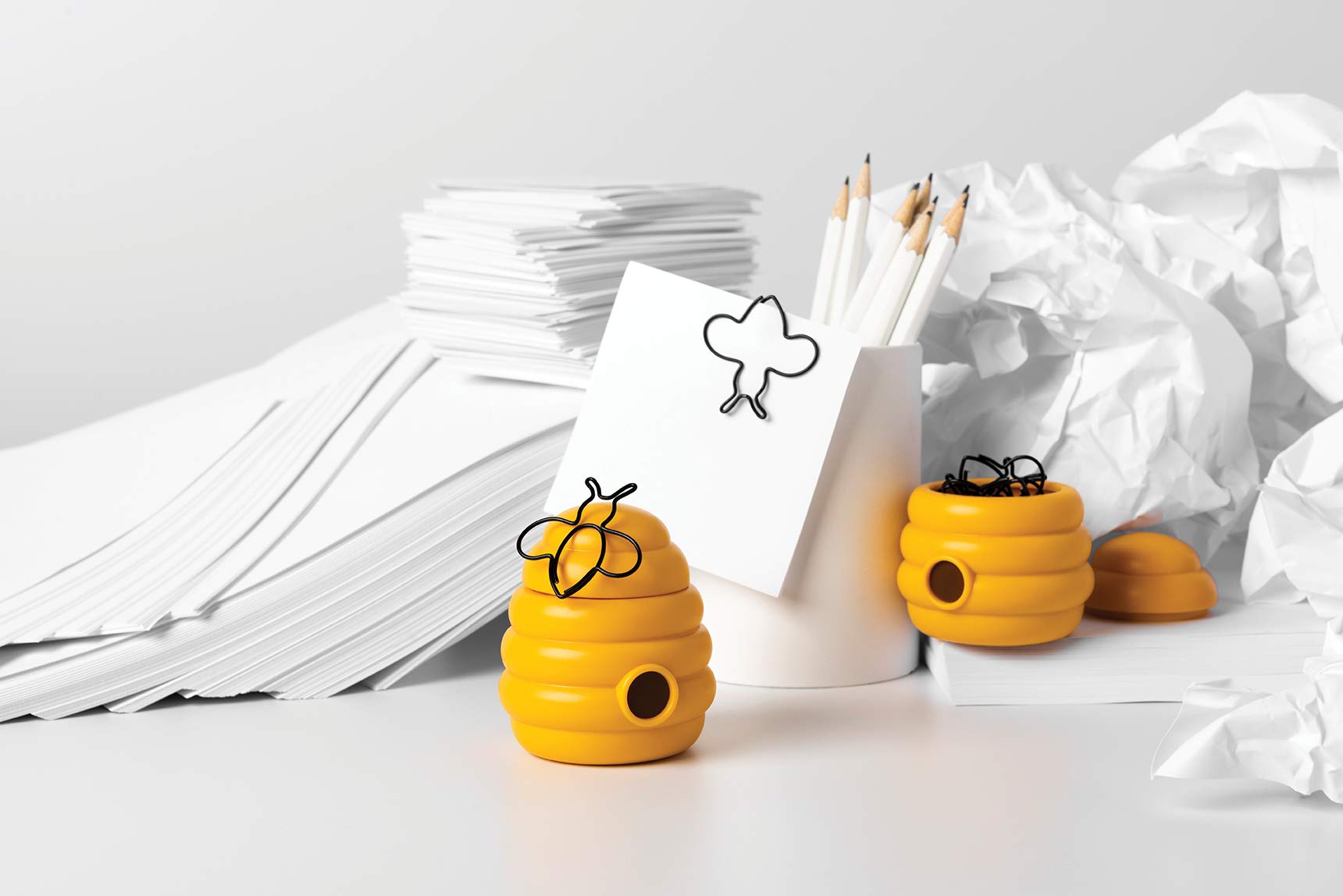 30 Pcs Cute Animal Paper Clip Holders - Fun Office & School Supplies for Coworkers, Teachers & Students - Perfect Desk Organizer for Notes, Documents & Stationery
