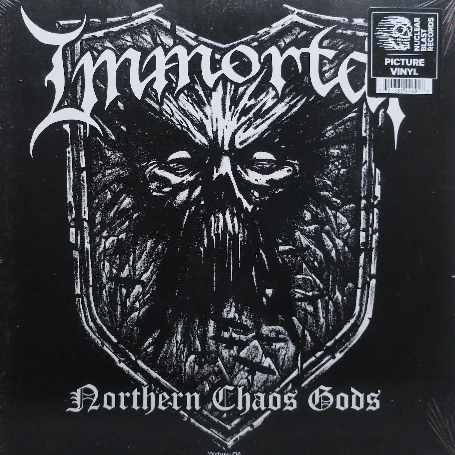 IMMORTAL 'Northern Chaos Gods' Picture Disc Vinyl LP - Limited Edition Black Metal Music Record for Collectors & Music Lovers - Perfect for Home Listening & Metal Music Collections