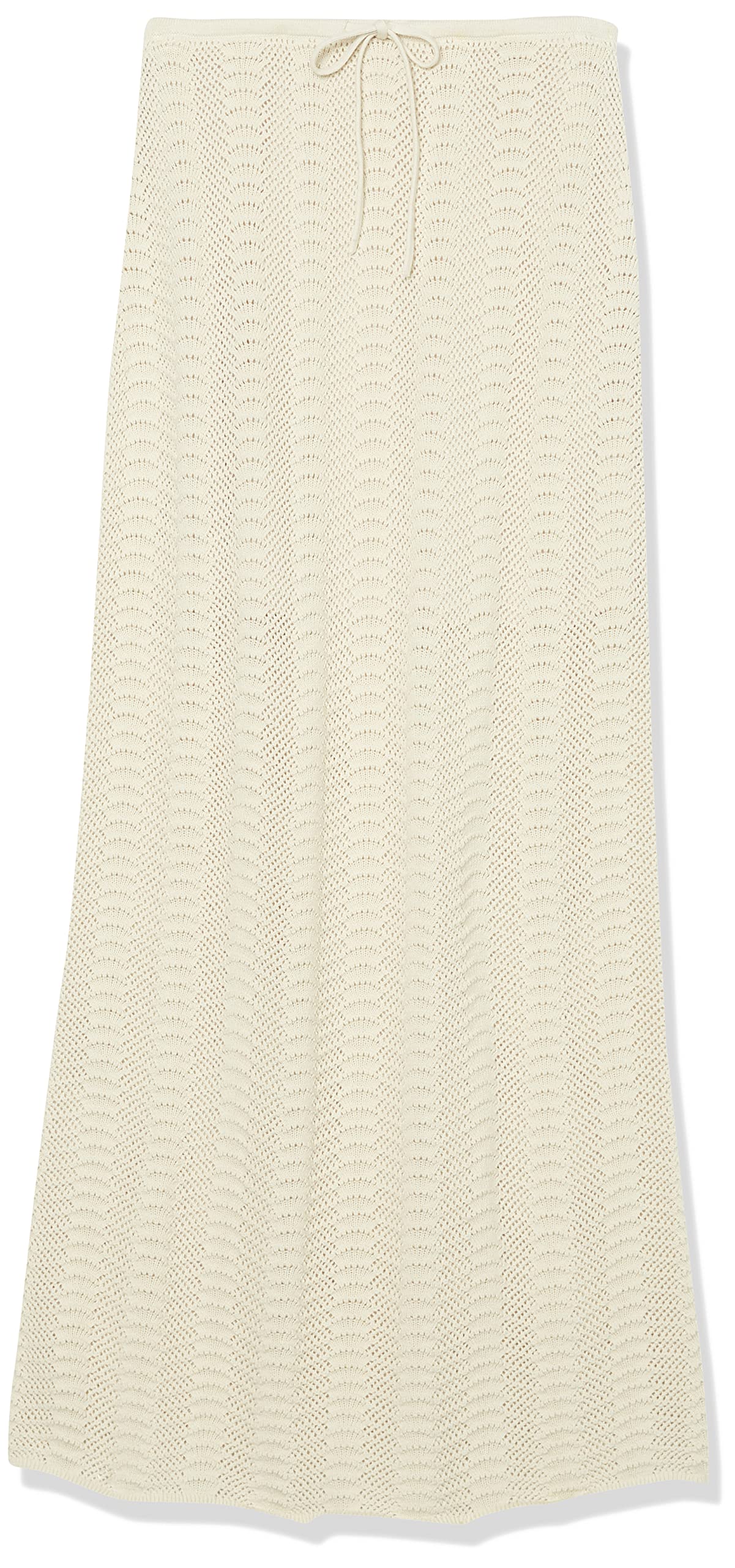 The Drop Women's Makayla Crochet Maxi Skirt - Boho Beach Skirt for Summer, Vacations & Music Festivals | Flowy & Comfortable Boho Chic Skirt