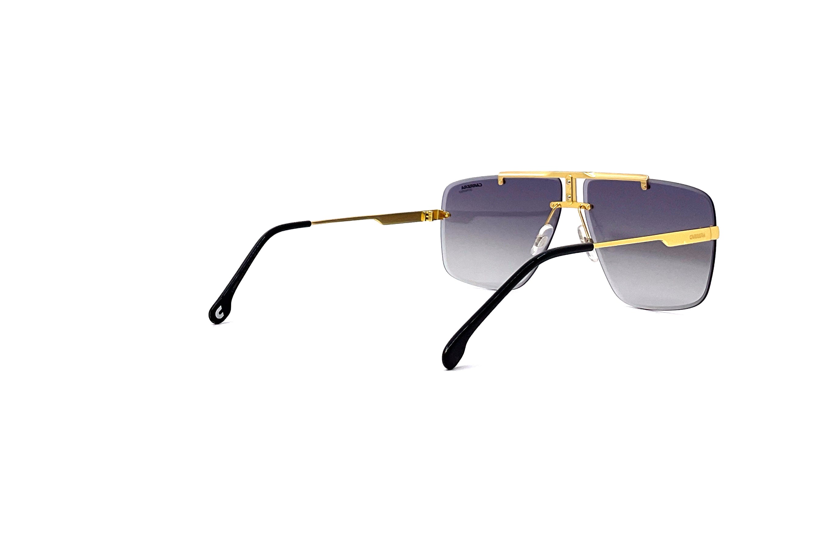 Carrera 1016/S Gold Black Sunglasses - Polarized UV Protection Aviator Style for Men & Women - Perfect for Driving, Travel & Outdoor Activities