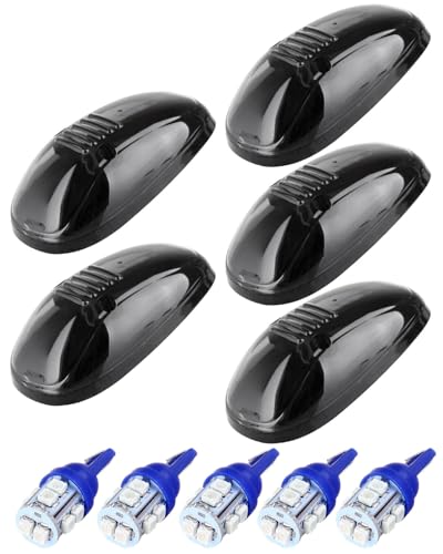 Smoke Len T10-10-3528-SMD Blue LED Bulbs