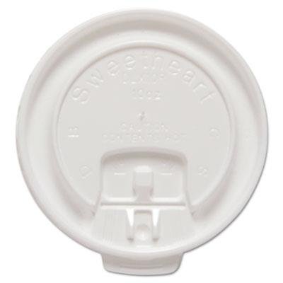 Solo Liftback & Lock Tab Cup Lids for Foam Cups - 10 Pack | Secure Leak-Proof Design for Hot/Cold Beverages | Perfect for Coffee Shops, Restaurants & Takeout Services