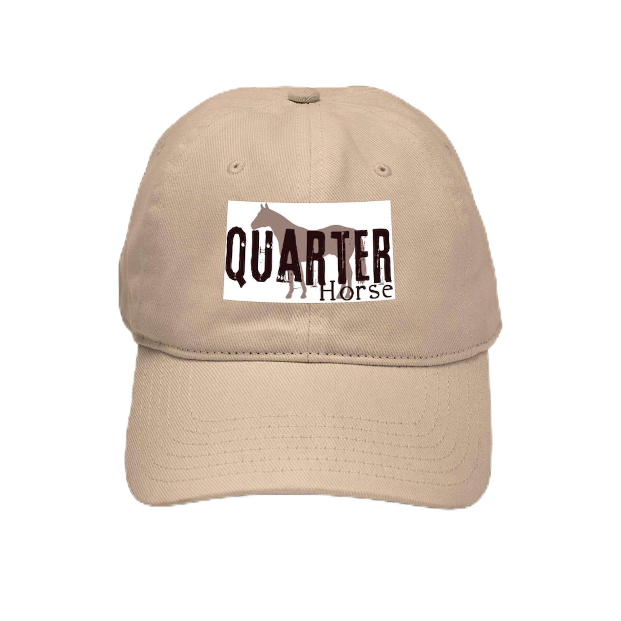 Quarter Horse Cap - Adjustable Baseball Hat for Riding & Outdoor
