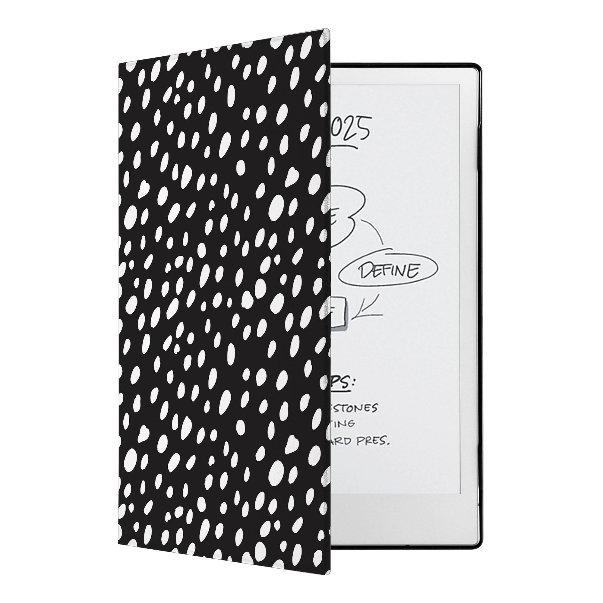 Premium reMarkable 2 Tablet Case with Stylus Bundle - Stylish Polka Dot Design for Note-Taking, Drawing & Digital Planning | Perfect for Students, Professionals & Artists