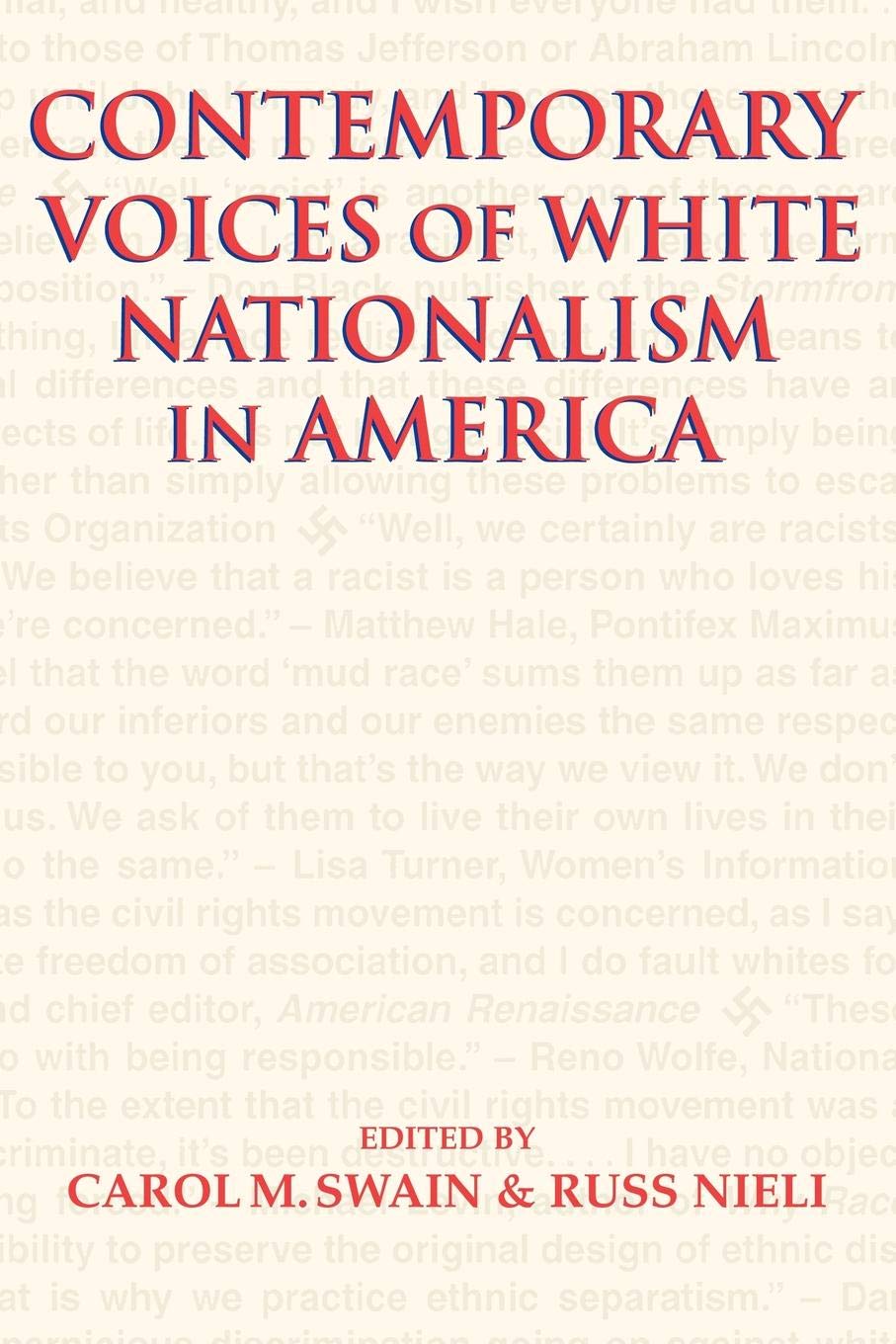 Contemporary Voices of White Nationalism in America - Political Analysis & Social Commentary | Books on US Extremism & Ideologies