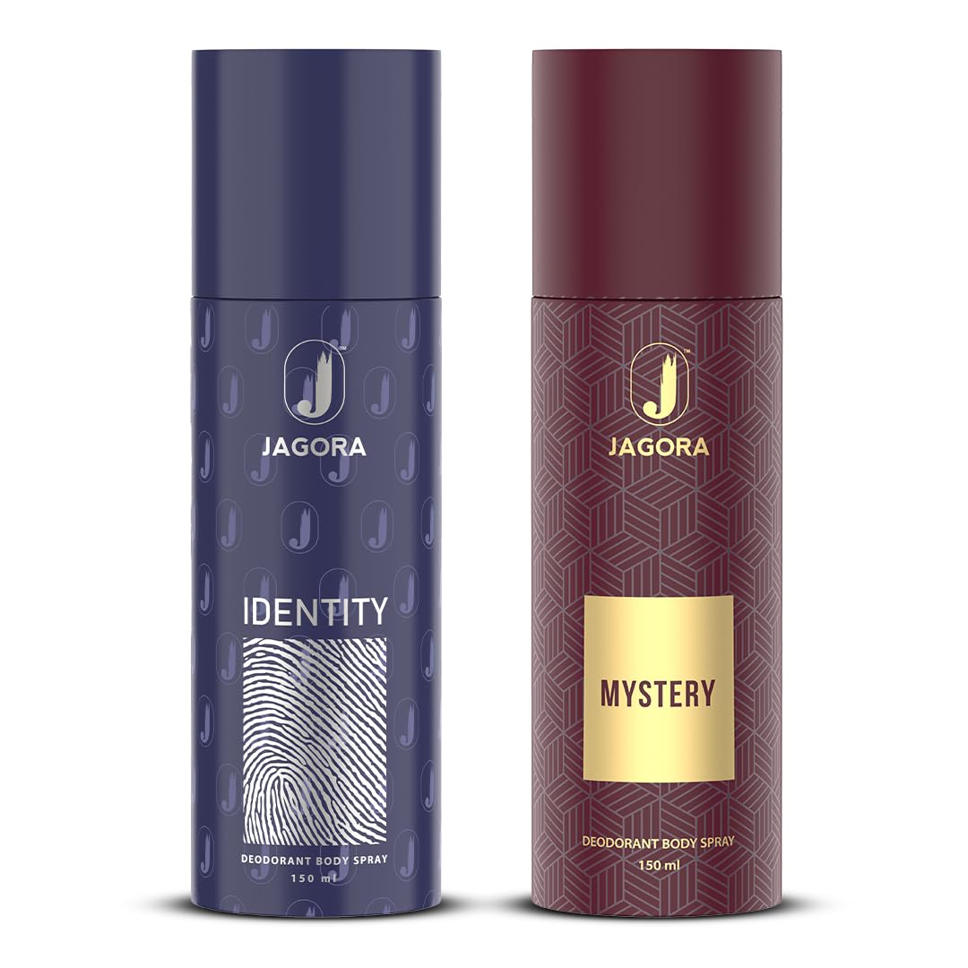 Jagora Premium Men's Body Spray & Long-Lasting Deodorant Set - Fresh, Intense & Bold Scent for All-Day Confidence | Perfect for Gym, Work & Night Out