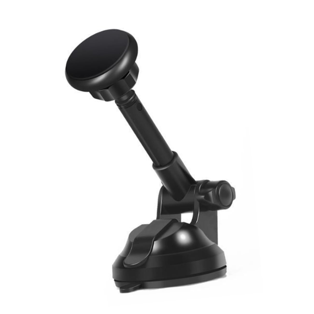 Universal Car Phone Holder Mount - Adjustable & Sturdy Suction Cup Stand for iPhone, Samsung, Galaxy - Perfect for GPS Navigation, Hands-Free Driving & Video Watching