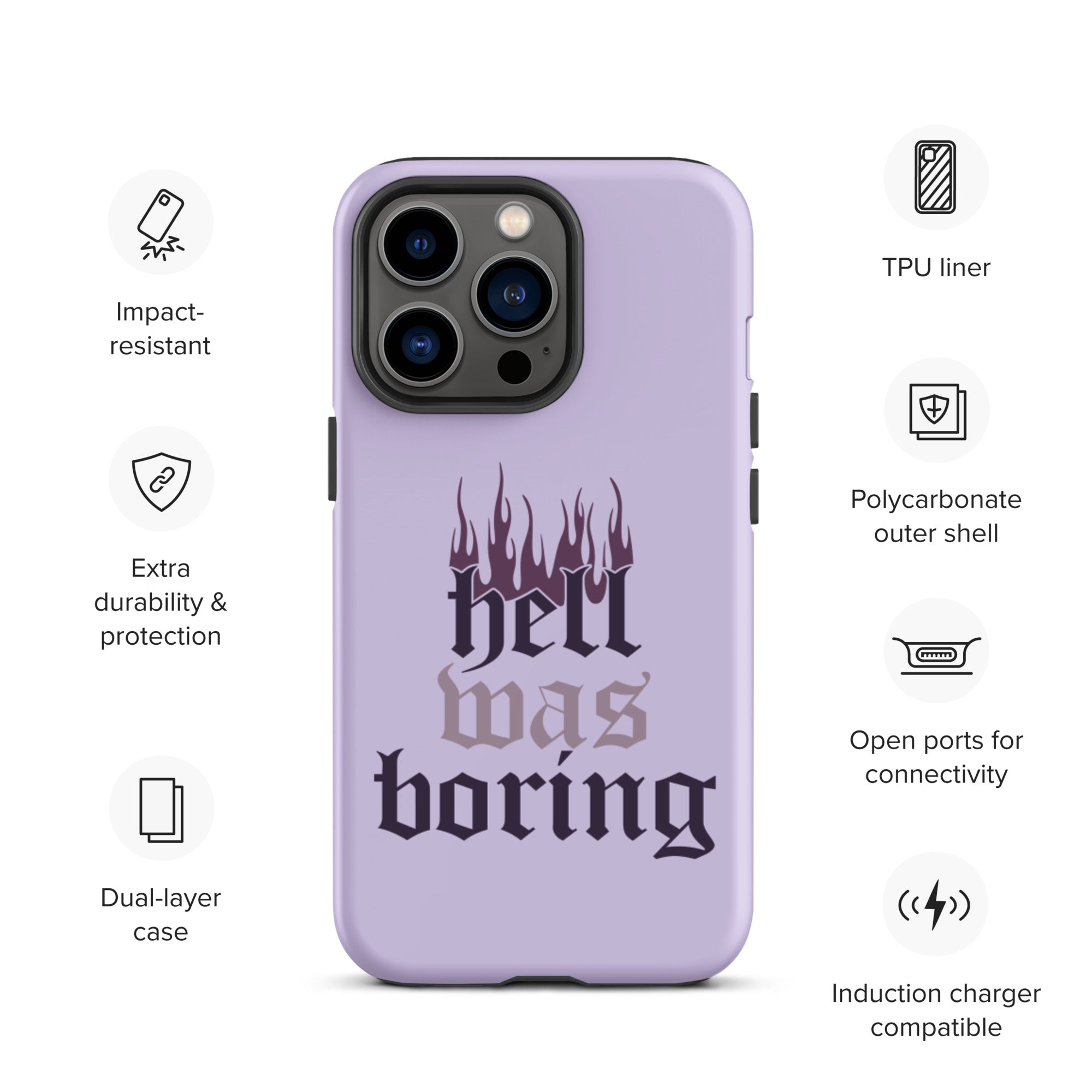 Premium Tough iPhone Case - Shockproof & Durable Protection for Everyday Use | Perfect for Outdoor Adventures & Active Lifestyles