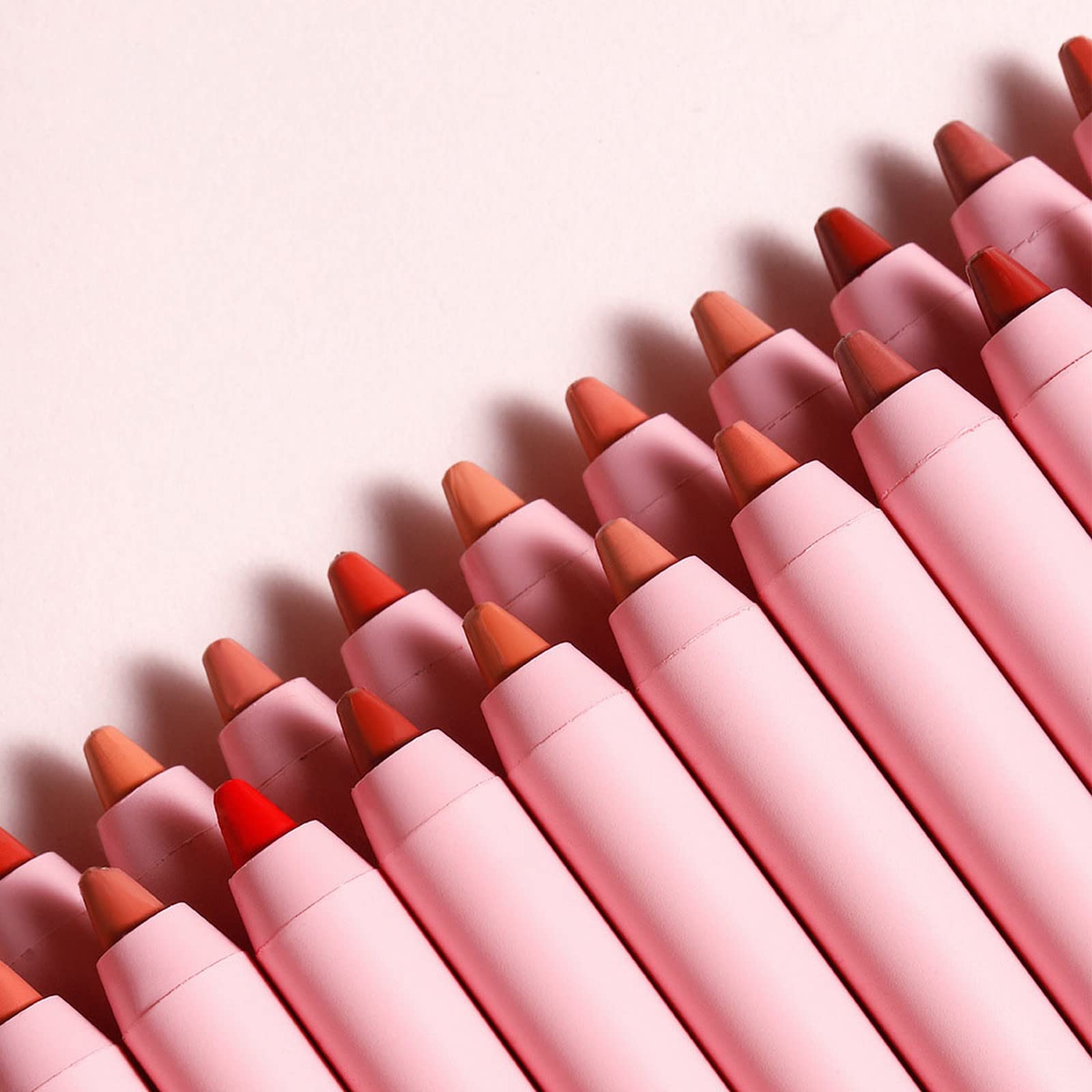 Vice Cosmetics 12PC Waterproof Lip Liner Set - Long Lasting, Non-Fading Lipstick Pencil for Daily Use, Work, Party & Winter Makeup | Perfect for Travel & Special Occasions