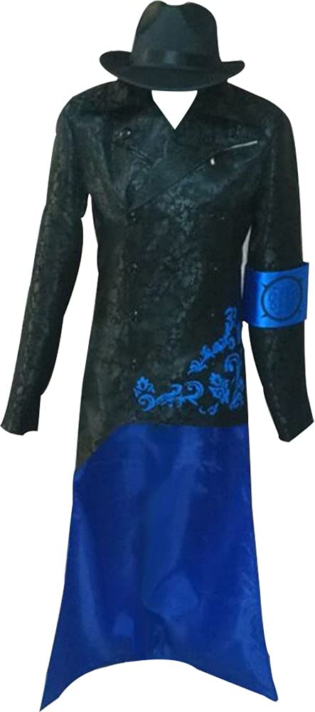 BangYan Devil May Cry 5 Vergil Cosplay Costume for Men - Anime Game Character Outfit for Halloween, Comic Con & Cosplay Events