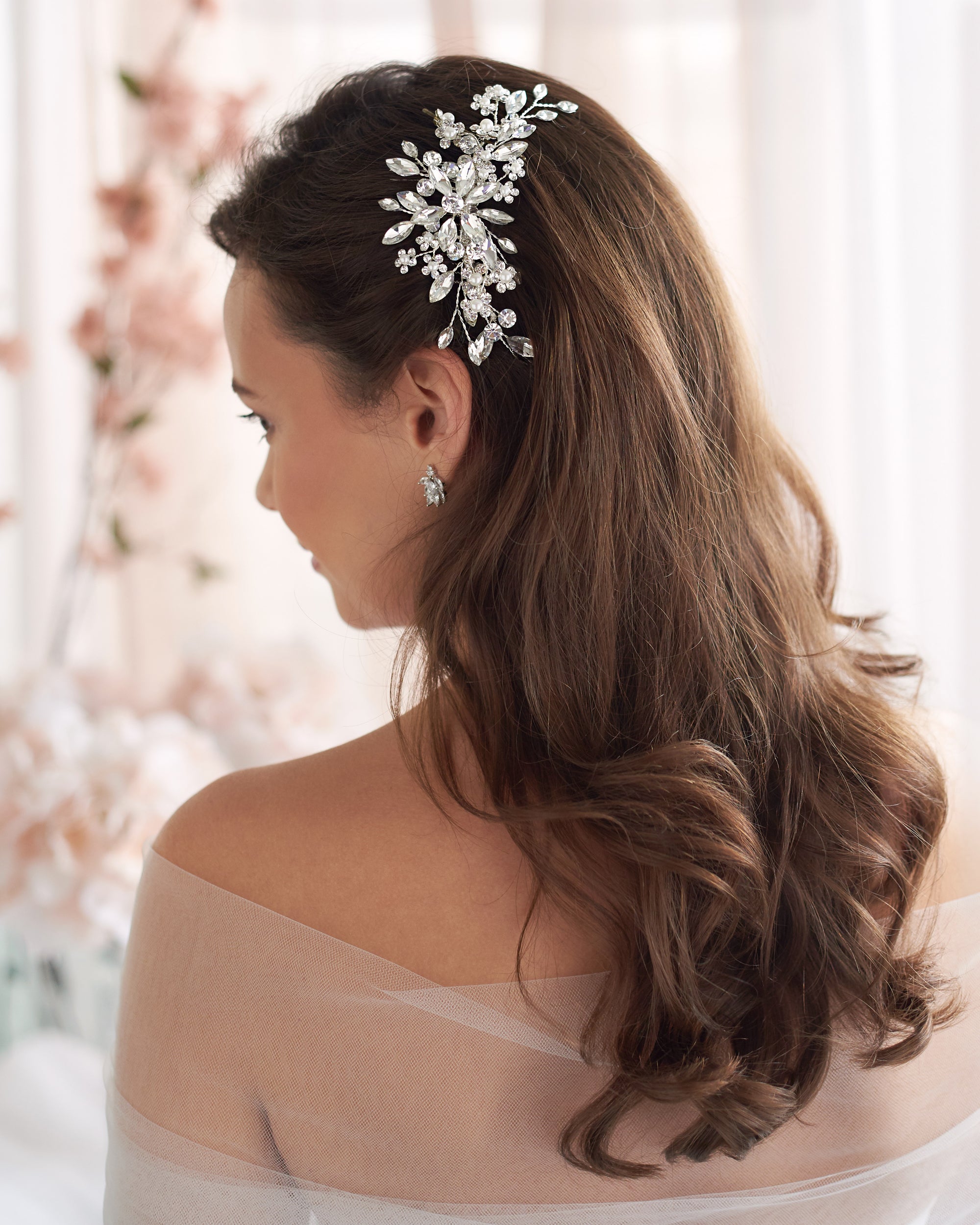 Stella Bridal Comb - Elegant Rhinestone Wedding Hair Accessory for Brides, Bridesmaids & Prom - Perfect for Weddings, Proms & Special Occasions